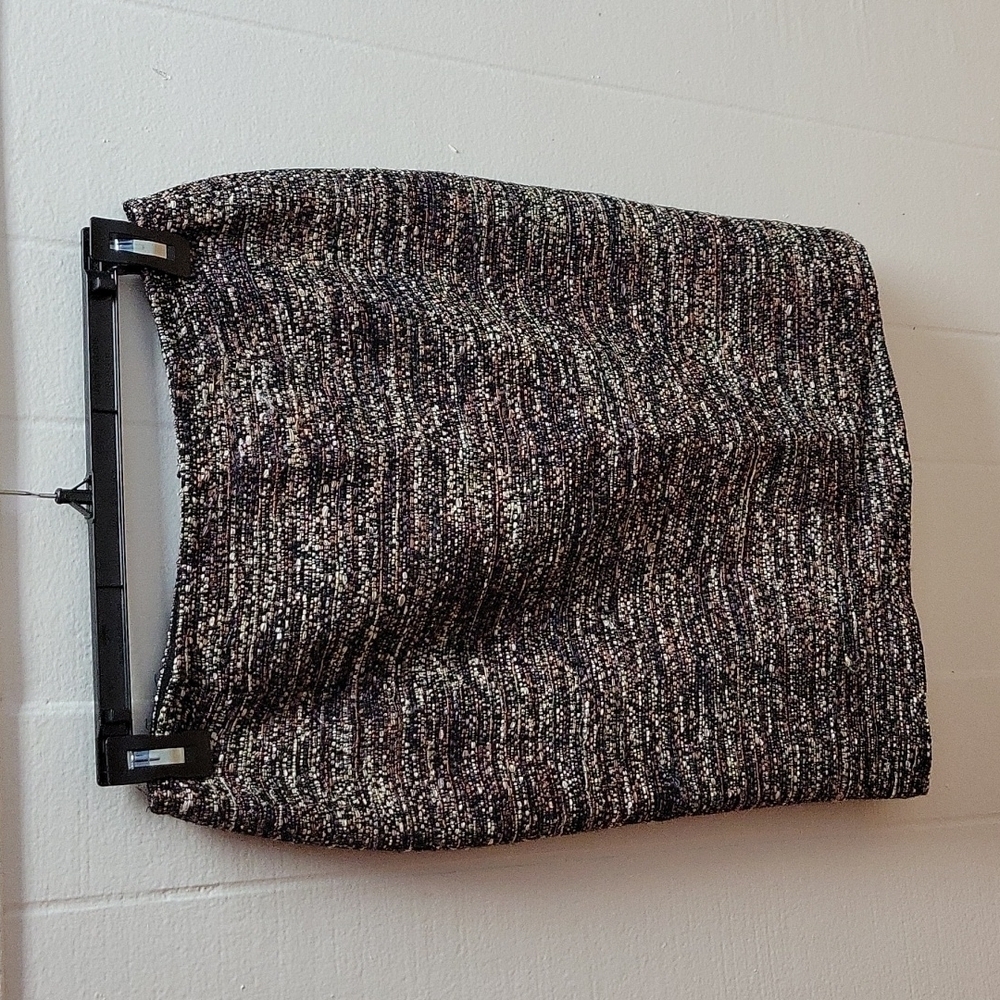 Lafayette 148 Tweed Midi Skirt Zip Split - Picture 2 of 14